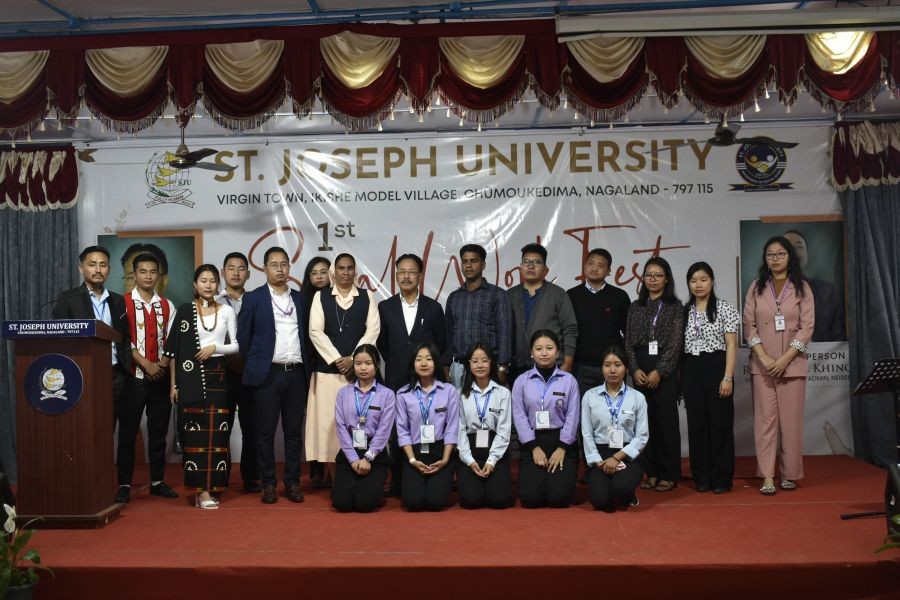 Department of Social Work, St Joseph University, Chümoukedima held its first social work fest on March 21 and 22.